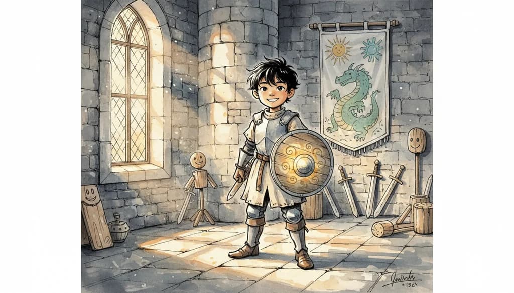 Anthony and the Shiny Helper Knight