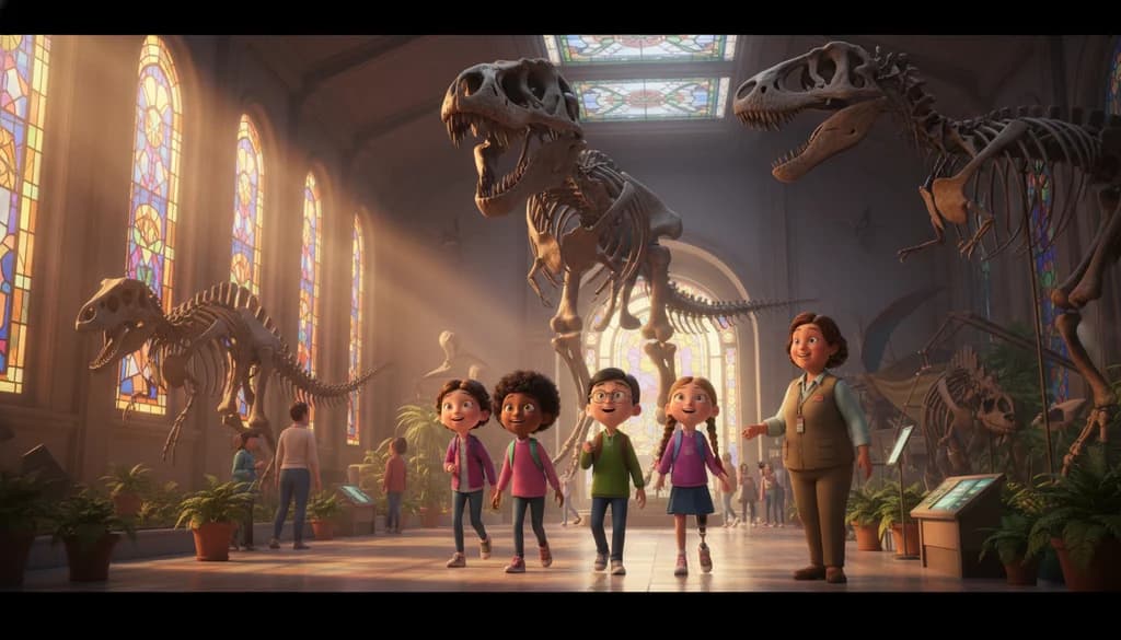 The Day the Dino Museum Came Alive