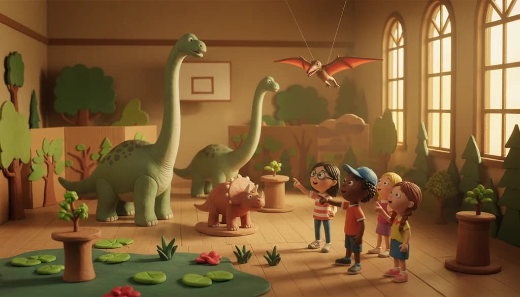 The Day the Dinosaurs Came Back to School